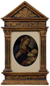 Italian School painting, Madon