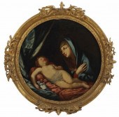 ITALIAN SCHOOL PAINTING VIRGIN