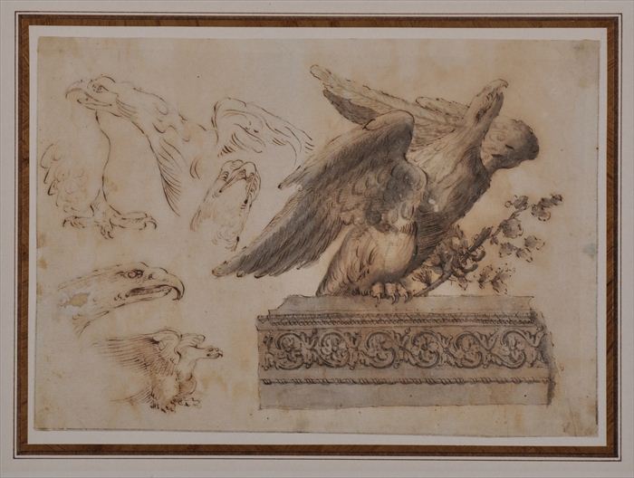 ITALIAN SCHOOL: PAIR OF DESIGNS FOR