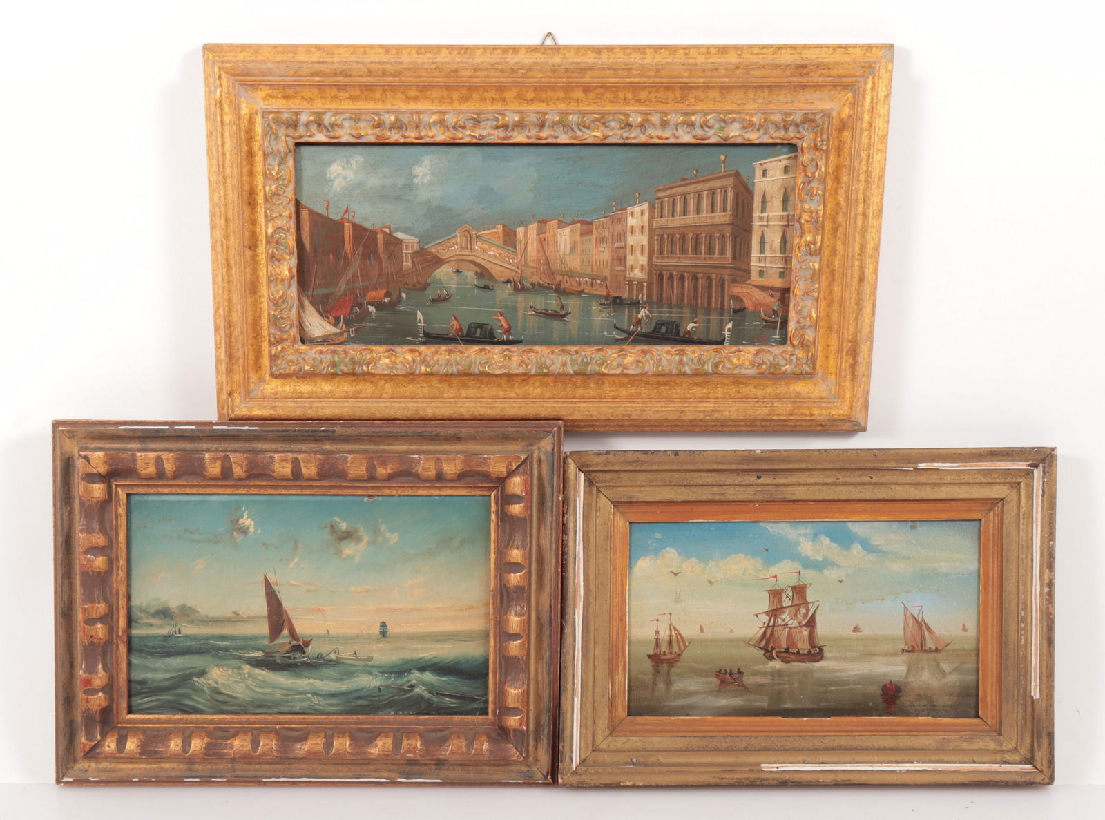 ITALIAN SCHOOL - RIALTO BRIDGE &