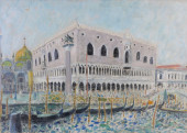ITALIAN SCHOOL SCENE OF VENICE
