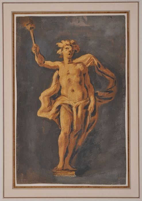 ITALIAN SCHOOL: STUDY FOR A TORCH