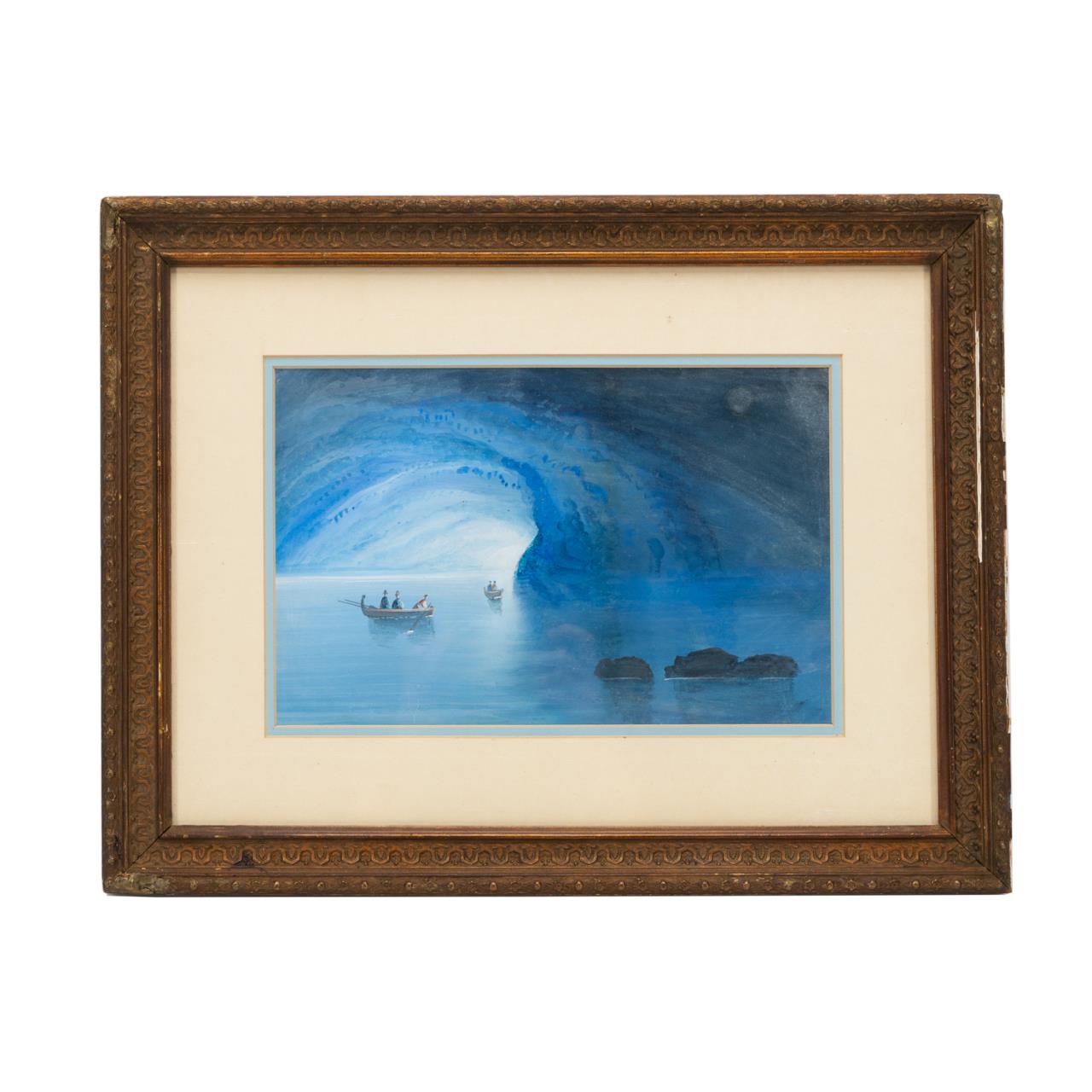 ITALIAN SCHOOL, "THE BLUE GROTTO"