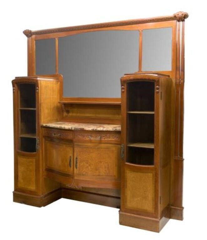 ITALIAN SCORZA ART NOUVEAU MIRRORED