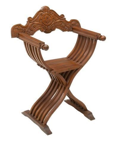 ITALIAN SHELL & FOLIATE CARVED