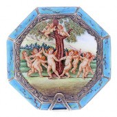 ITALIAN SILVER AND ENAMEL COMP