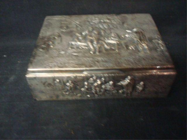 Italian Silver Box. Nice quality