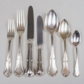 ITALIAN SILVER FLATWARE PART S