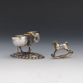 ITALIAN SILVER, GOLD WASH AND