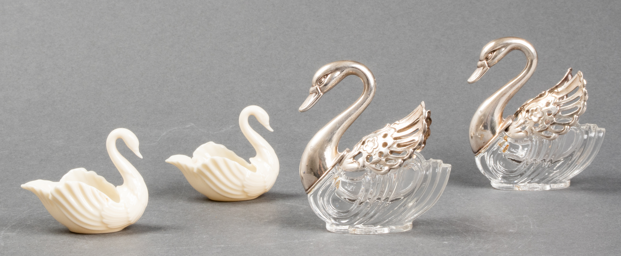 ITALIAN SILVER PLATE AND LENOX