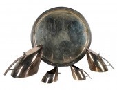 ITALIAN SILVER-PLATE TEA & COF