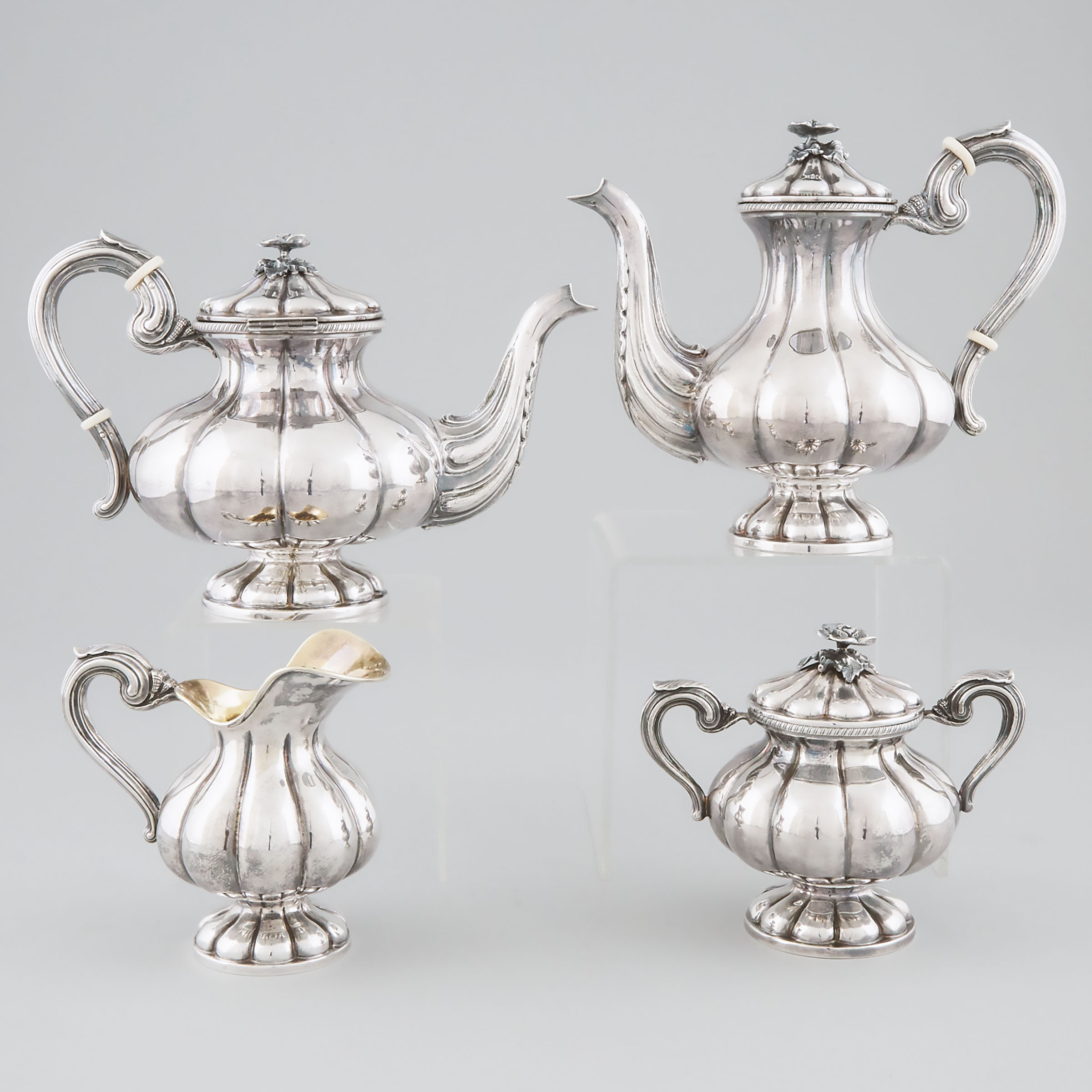 Italian Silver Tea and Coffee