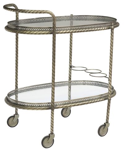ITALIAN SILVER-TONE METAL ROPE