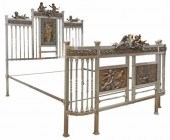 ITALIAN SILVER-TONE & PATINATE