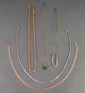 ITALIAN SILVER & VERMEIL CHAIN