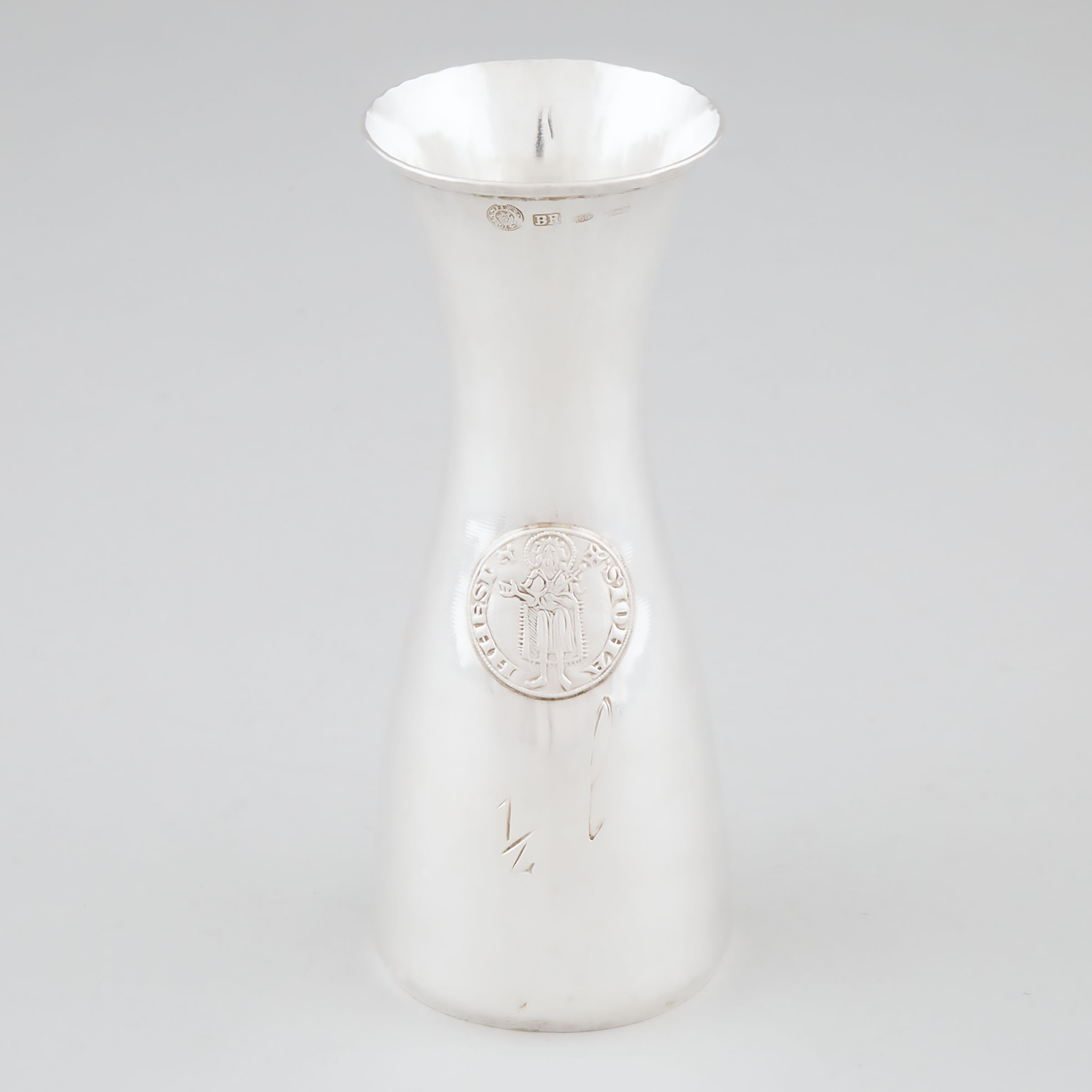 Italian Silver Wine Carafe,