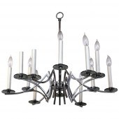 ITALIAN SMOKY MURANO GLASS AND