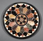 ITALIAN SPECIMEN MARBLE TOPFin