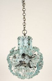 ITALIAN SPUTNIK CHANDELIER AQU