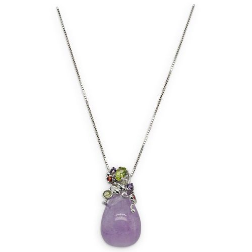 ITALIAN STERLING SILVER AMETHYST