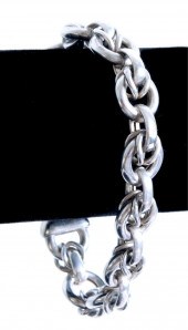 ITALIAN STERLING SILVER CHUNKY