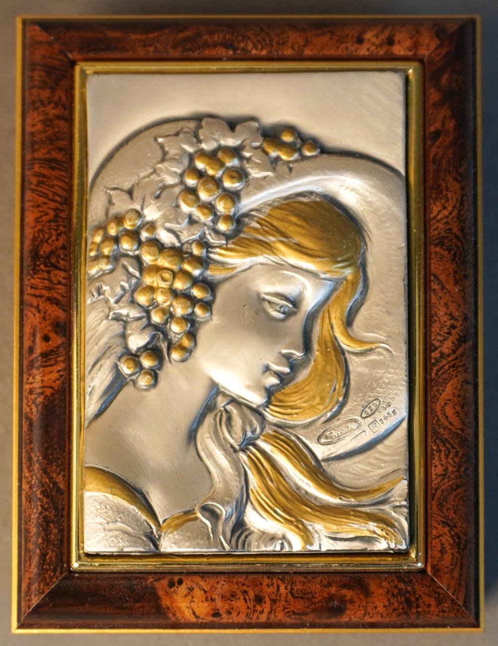 ITALIAN STERLING SILVER MOUNTED