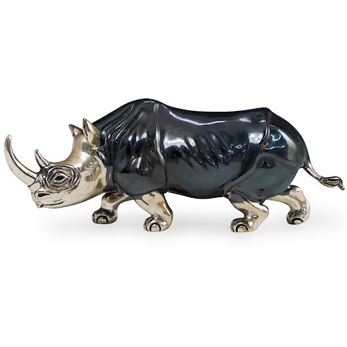 ITALIAN STERLING SILVER RHINO