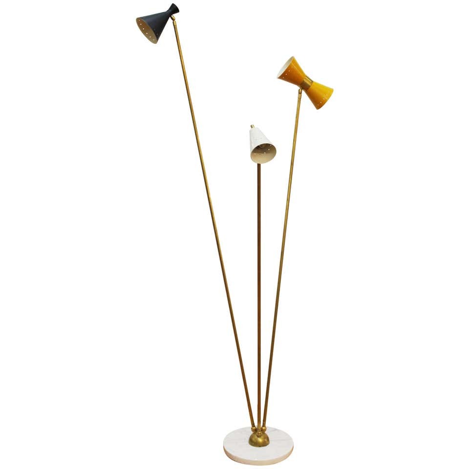 ITALIAN STILNOVO STYLE FLOOR LAMP