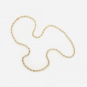 ITALIAN STIRRUP LINK NECKLACE