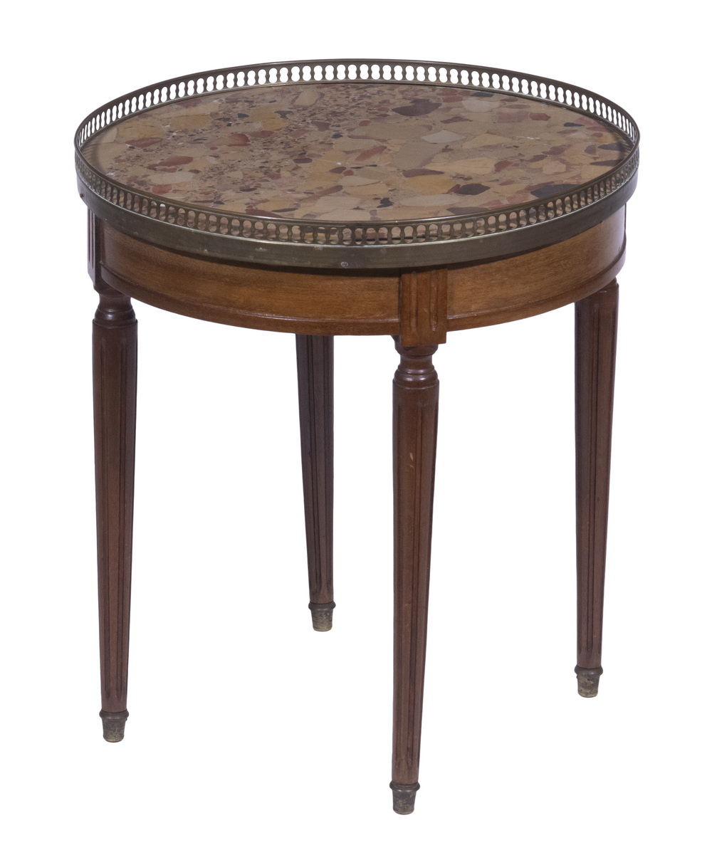 ITALIAN STONE TOP ROUND