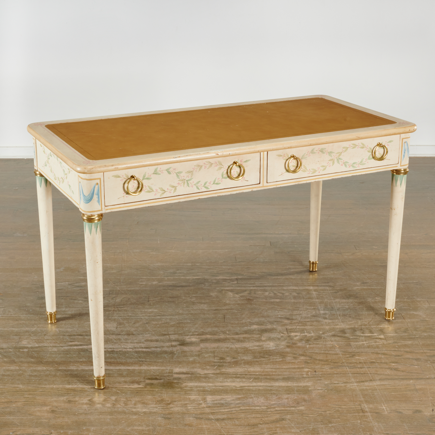 ITALIAN STYLE BRASS MOUNTED AND