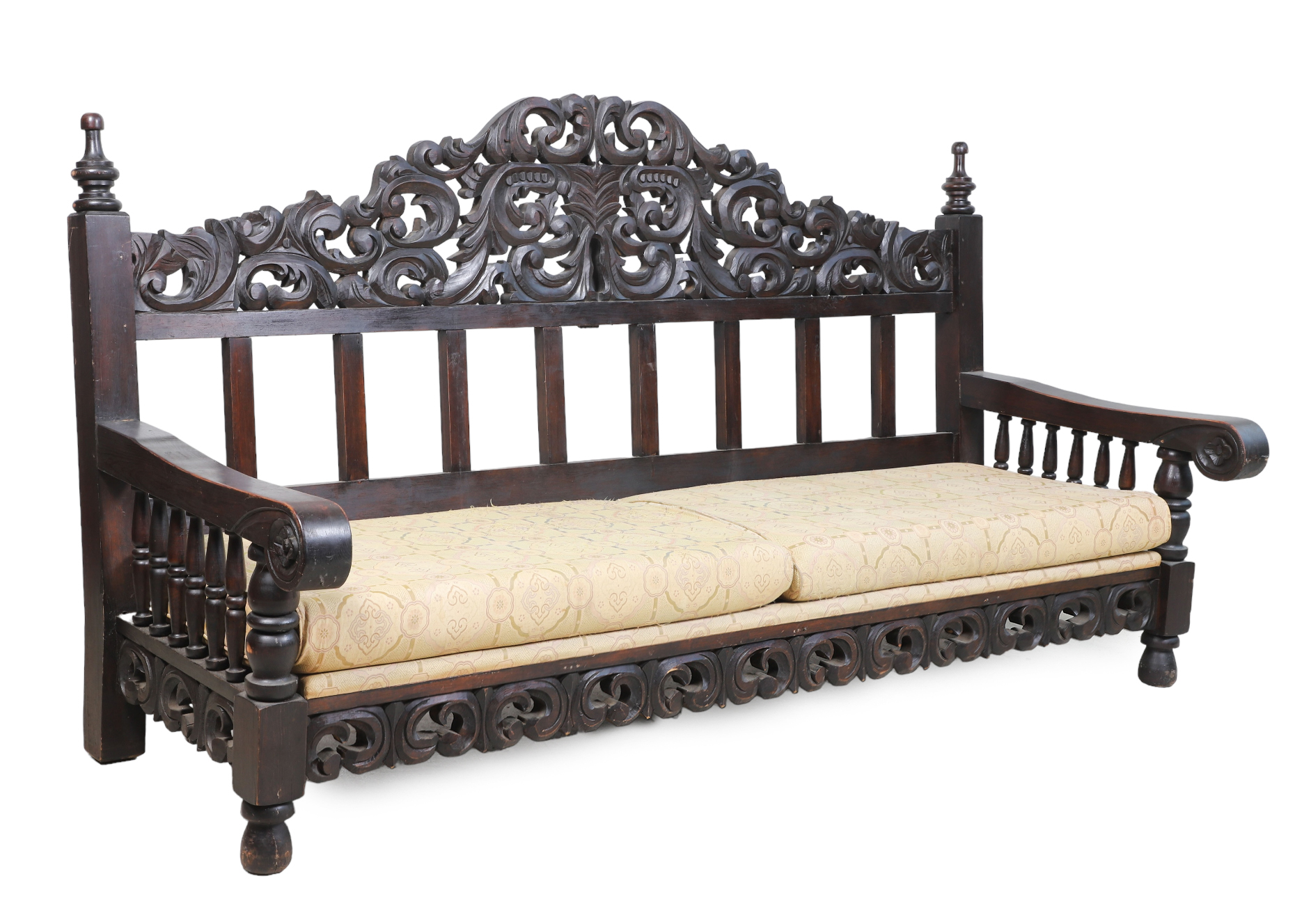 Italian style carved sofa,