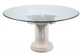 Italian style columned glassto