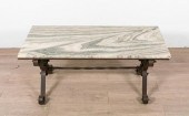ITALIAN STYLE MARBLE TOP COCKT