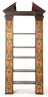 Italian Style Painted Bookcase