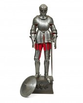 ITALIAN SUIT OF ARMOR, 19TH CE