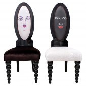 ITALIAN SURREALIST LACQUERED &