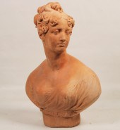 ITALIAN TERRA COTTA BUST OF WO