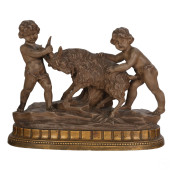 ITALIAN TERRACOTTA PUTTI AND G