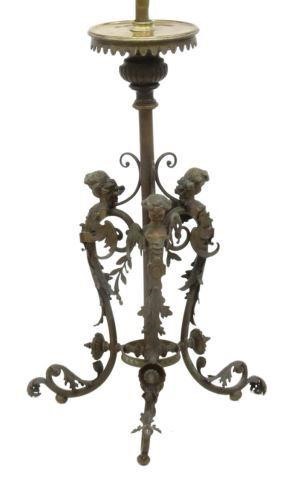 ITALIAN THREE-LIGHT FIGURAL