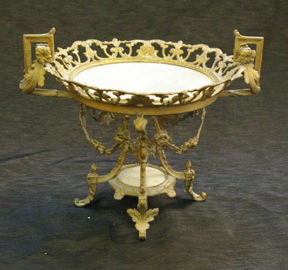 Italian Tiered Gilt-Brass-Mounted