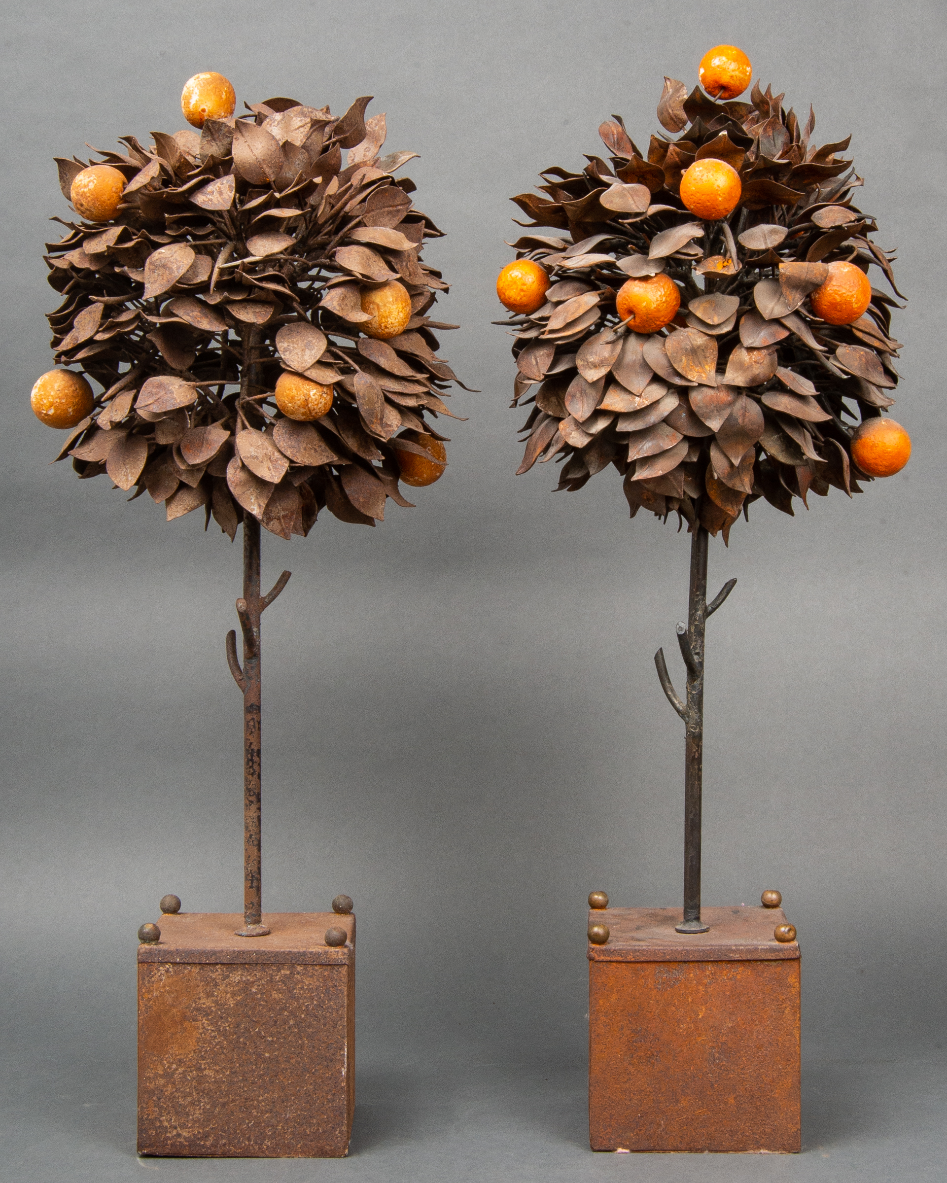 ITALIAN TOLEWARE ORANGE TREE