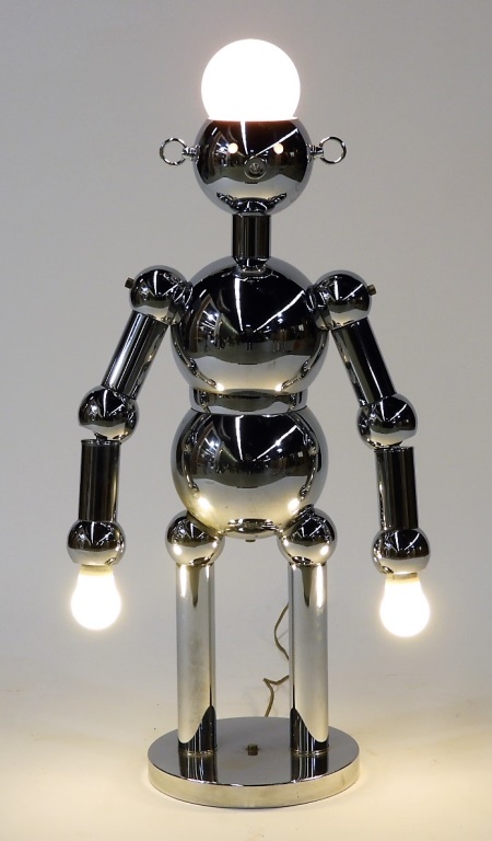 ITALIAN TORINO LAMP CO. CHROME