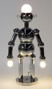 ITALIAN TORINO LAMP CO. CHROME