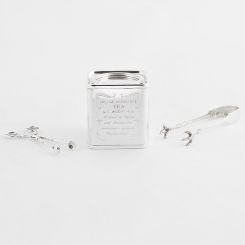 ITALIAN TROMPE L&#039;OEIL SILVER