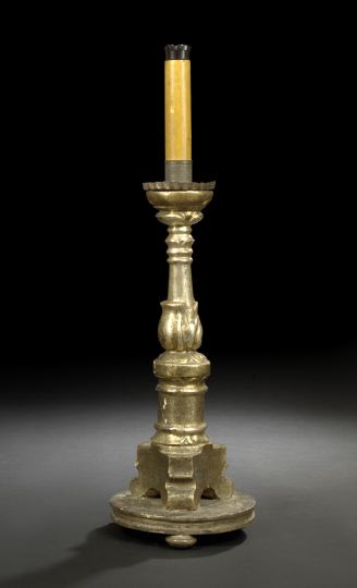 Italian Turned, Carved, Gilded