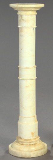 Italian Turned Cream Alabaster