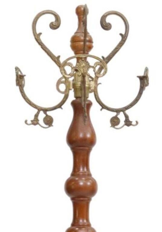 ITALIAN TURNED & GILT METAL