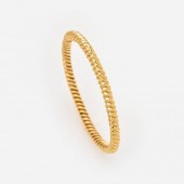 ITALIAN TWIST MOTIF HINGED BAN