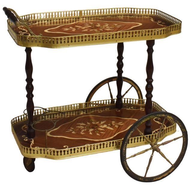 ITALIAN TWO-TIER MARQUETRY